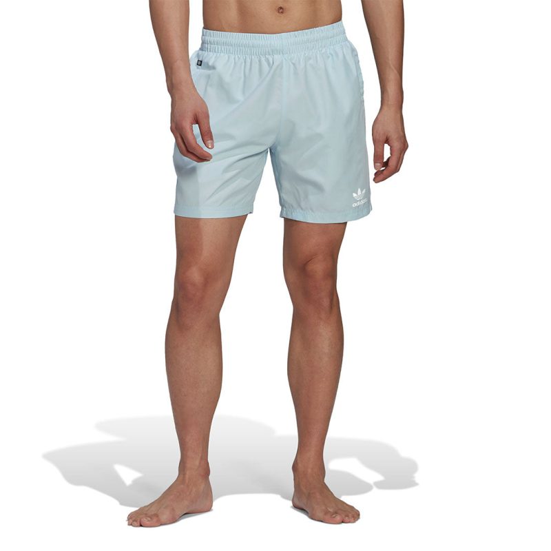 adidas Men s Adicolor Essentials Trefoil Swim Shorts HK0178 02