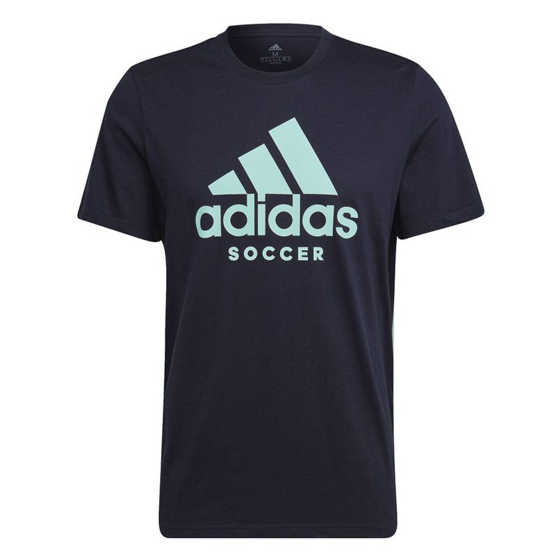 adidas Men s Adidas Soccer Logo T Shirt HM9892 01