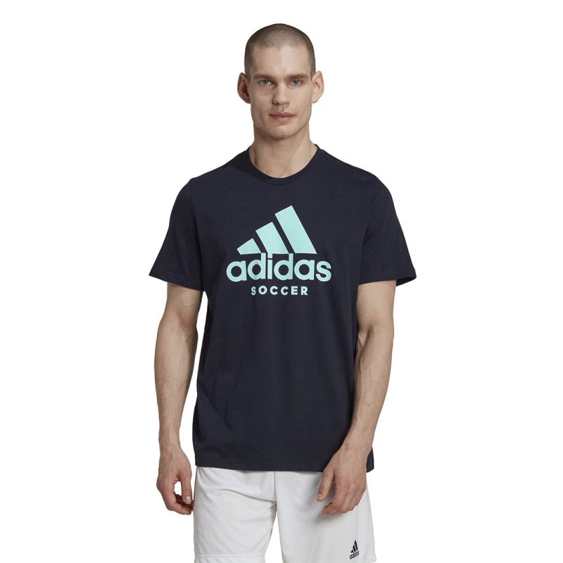 adidas Men s Adidas Soccer Logo T Shirt HM9892 02