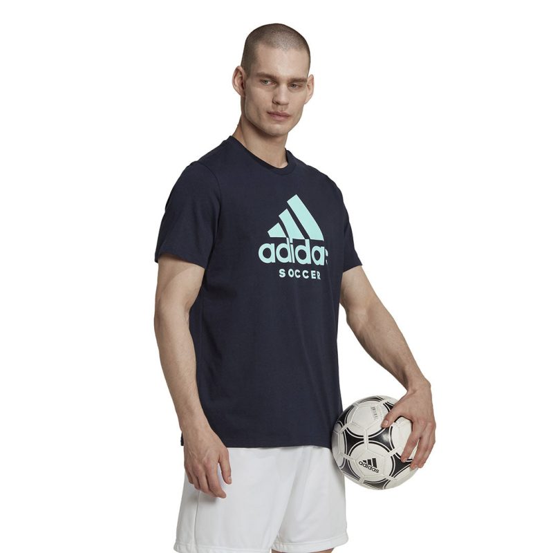 adidas Men s Adidas Soccer Logo T Shirt HM9892 03