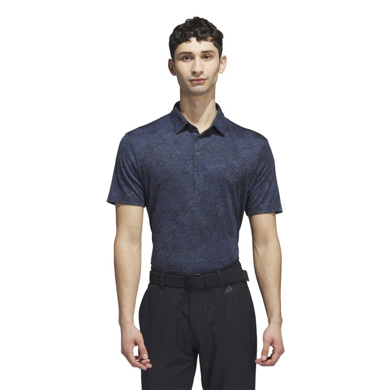 adidas Men s Aerial Jacquard Polo HZ0441 02