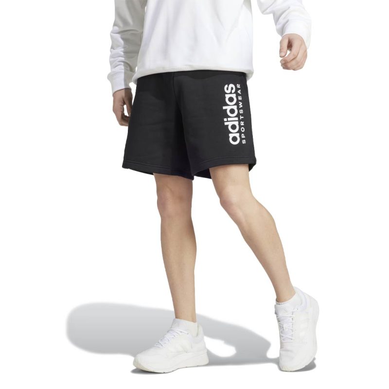 adidas Men s All Season Fleece Graphic Shorts IC9792 4