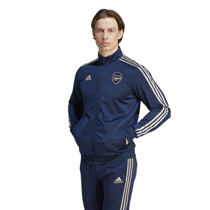 adidas Men s Arsenal FC 23 24 DNA Track Jacket HZ2044 02