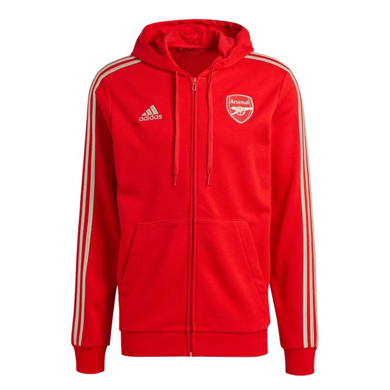 adidas Men s Arsenal FC DNA FZ Hoodie HZ2070 1