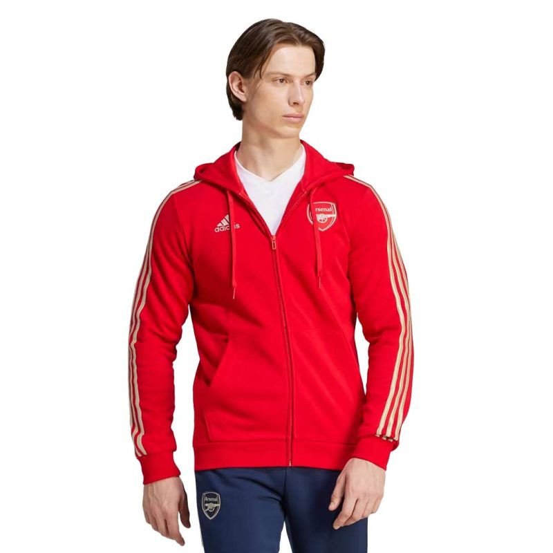 adidas Men s Arsenal FC DNA FZ Hoodie HZ2070 2