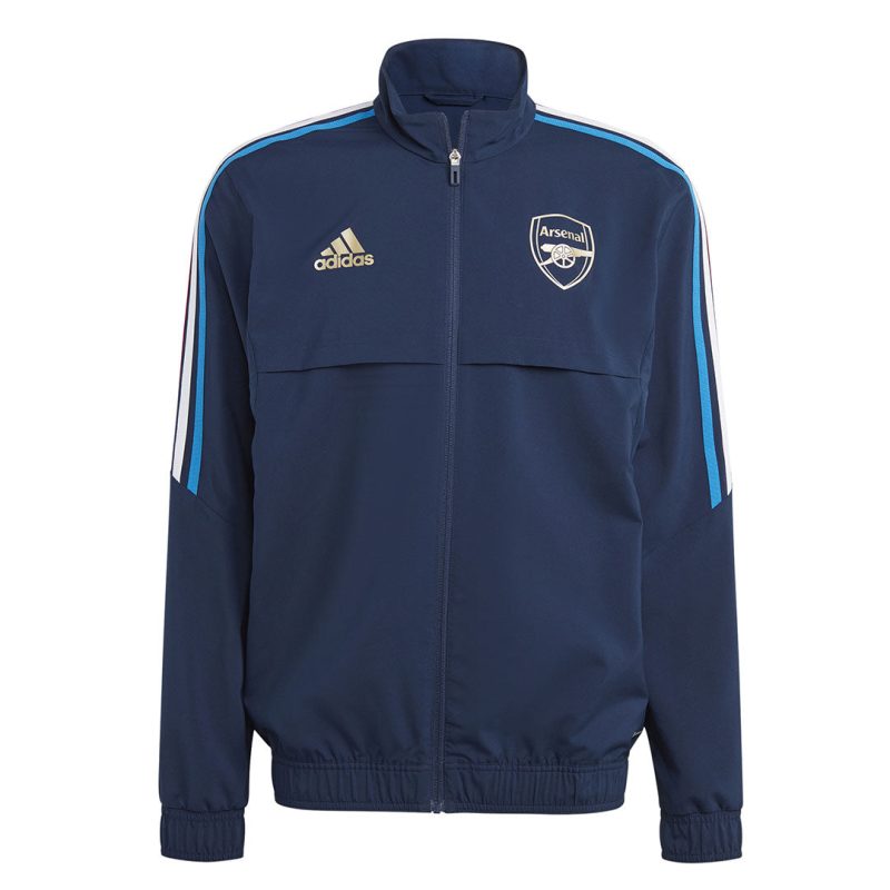 adidas Men s Arsenal Presentation Jacket HZ9989 01