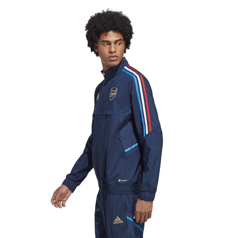 adidas Men s Arsenal Presentation Jacket HZ9989 03