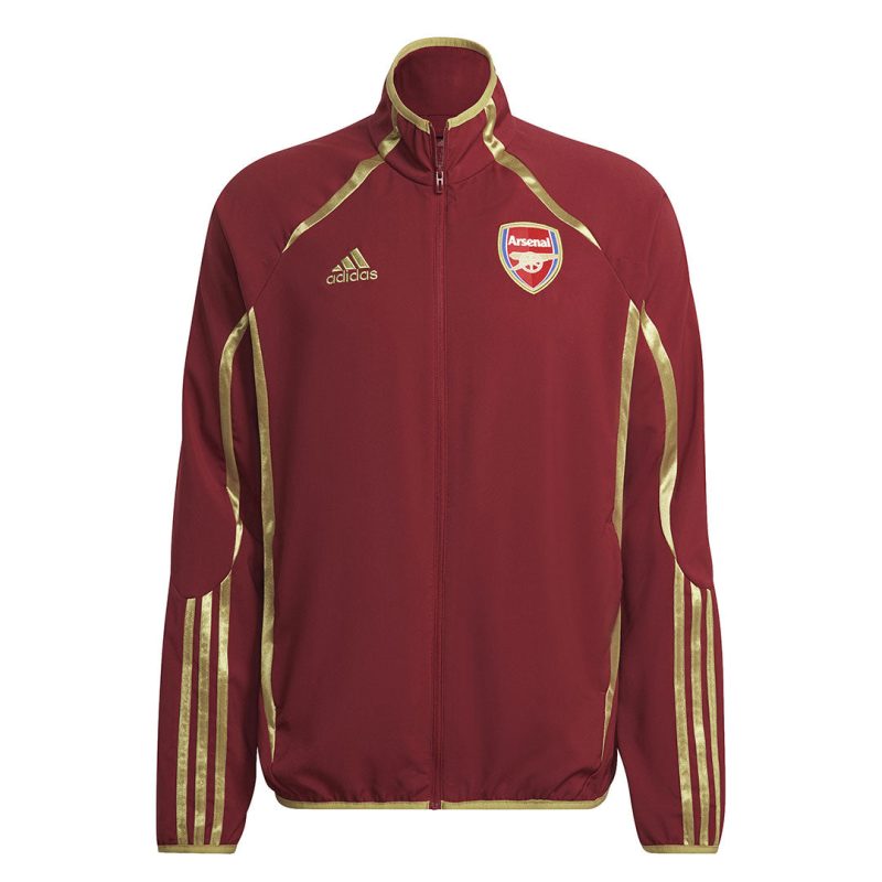 adidas Men s Arsenal Teamgeist Woven Jacket HA2718 01