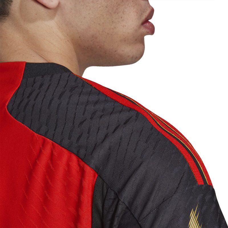 adidas Men s Belgium 22 23 Authentic Home Jersey HD9413 07