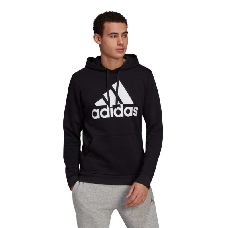 adidas Men s Big Logo Hoodie GK9220 2