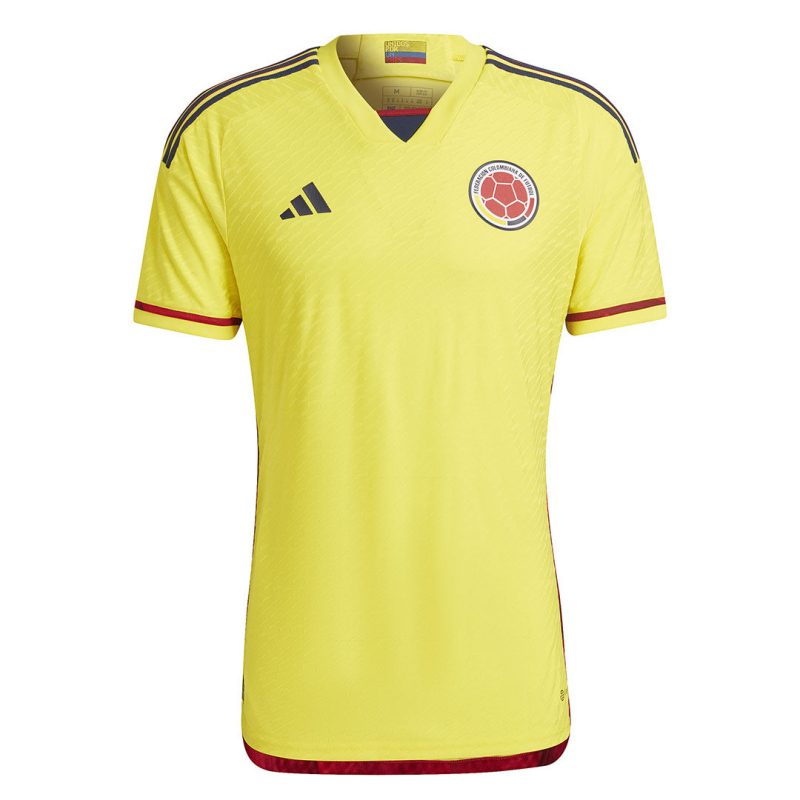 adidas Men s Colombia 22 Authentic Home Jersey HB9172 01