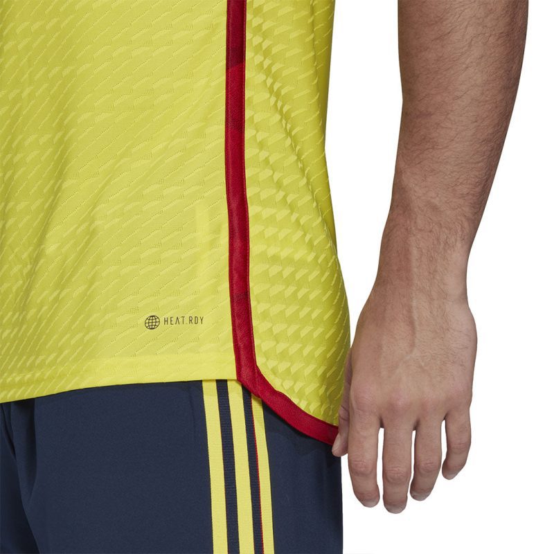 adidas Men s Colombia 22 Authentic Home Jersey HB9172 05