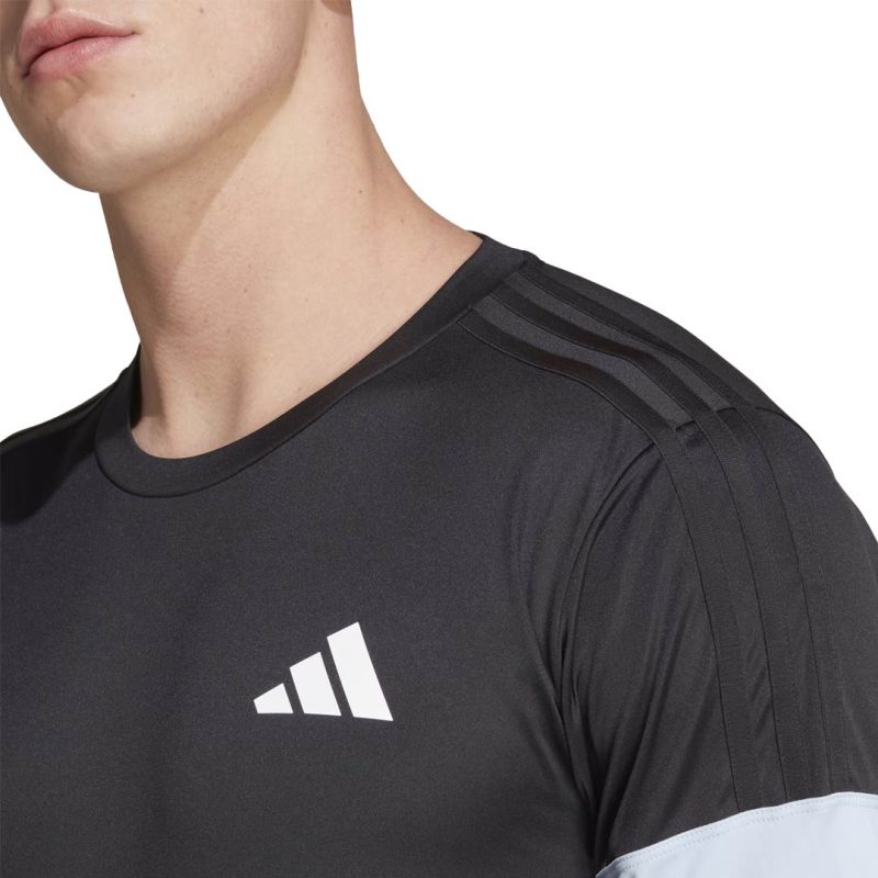 adidas Men s Colourblock 3 Stripes T Shirt IN5071 2