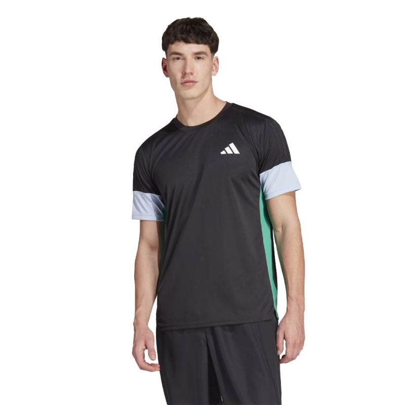 adidas Men s Colourblock 3 Stripes T Shirt IN5071 4