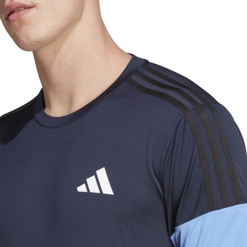 adidas Men s Colourblock 3 Stripes T Shirt IN5074 3