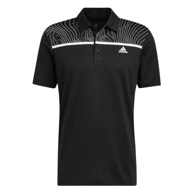 adidas Men s Core Chest Print Polo HF9158 3