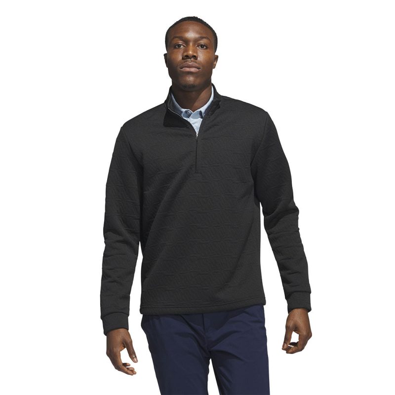 adidas Men s DWR Quarter Zip Pullover HZ0436 02