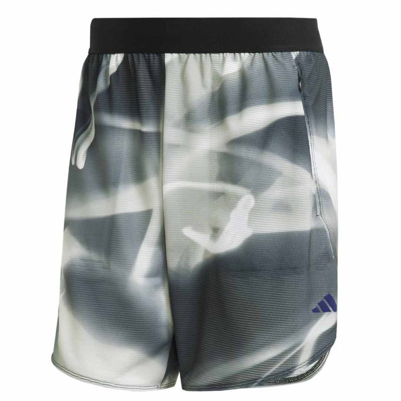 adidas Men s Designed 4 Training HEAT.RDY HIIT Allover Print 7 Inch Shorts IC2039 7IN 01