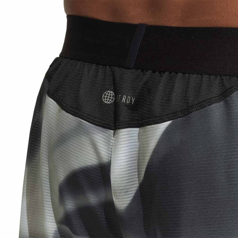 adidas Men s Designed 4 Training HEAT.RDY HIIT Allover Print 7 Inch Shorts IC2039 7IN 06