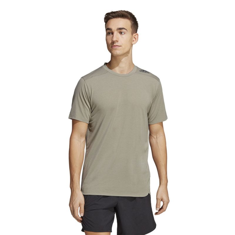 adidas Men s Designed For Training Short Sleeve T Shirt HS7512 02