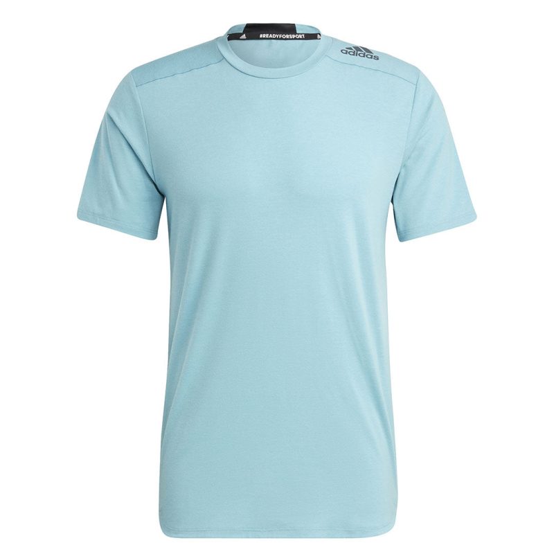 adidas Men s Designed For Training Short Sleeve T Shirt IC2021 01