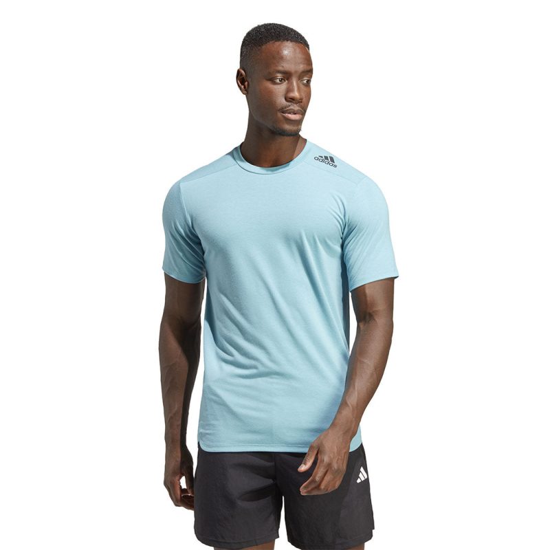 adidas Men s Designed For Training Short Sleeve T Shirt IC2021 02