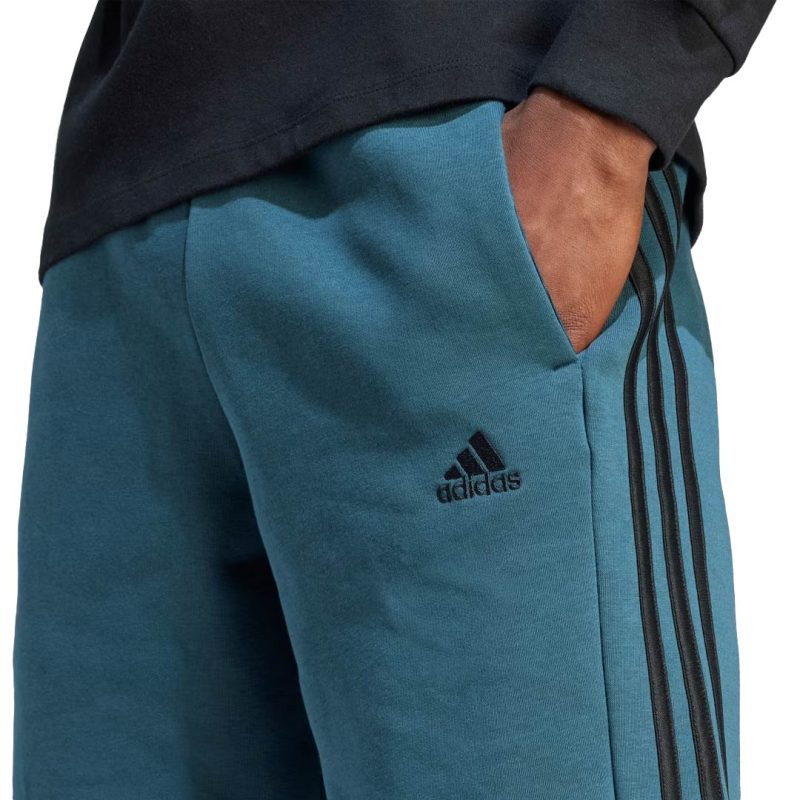 adidas Men s Essentials Fleece 3 Stripes Shorts IJ8930