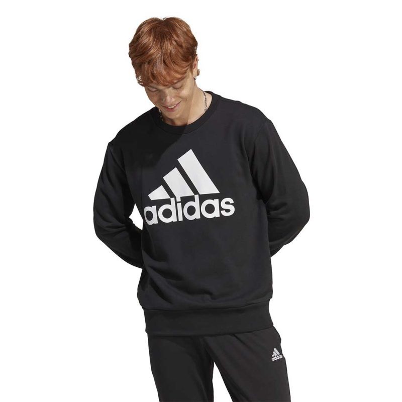 adidas Men s Essentials French Terry Big Logo Sweater IC9324 02