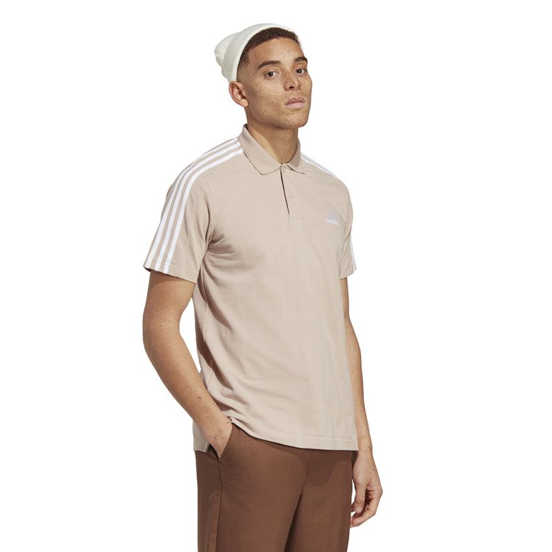 adidas Men s Essentials Pique Embroidered Small Logo 3 Stripes Polo IC9313 04