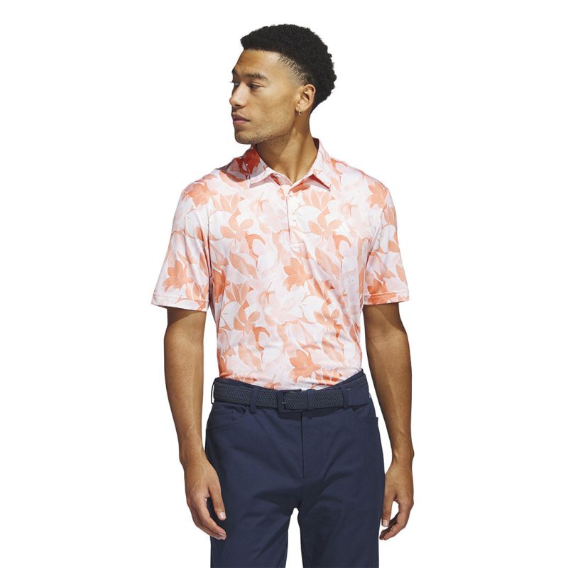 adidas Men s Floral Polo HY5372 02