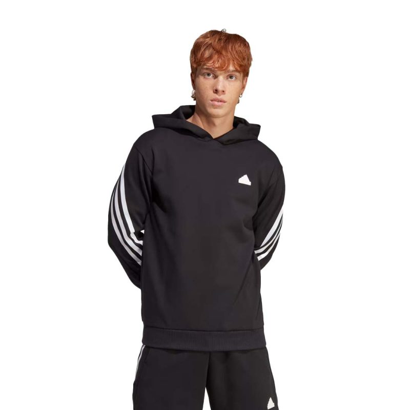 adidas Men s Future Icons 3 Stripes Hoodie IC6710 02