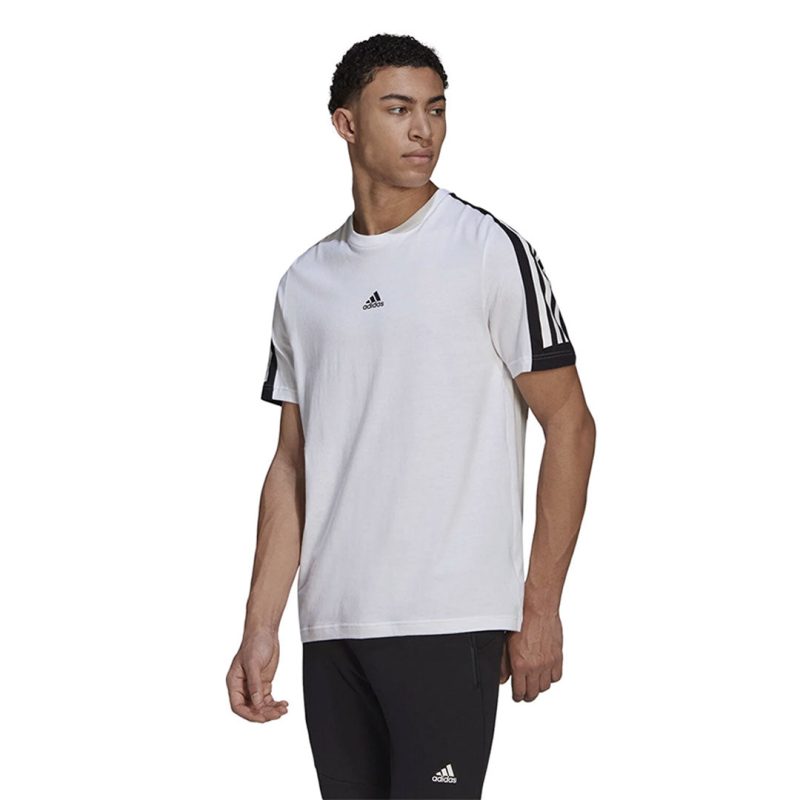 adidas Men s Future Icons 3 Stripes T Shirt HK2285 02