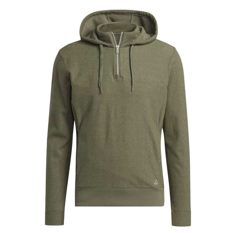 adidas Men s Go To Quarter Zip Hoodie II7846 1