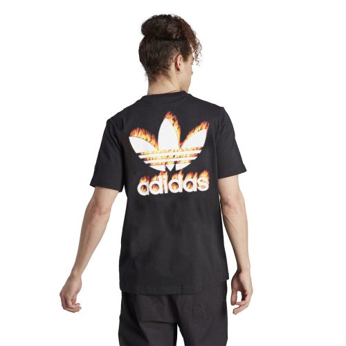 adidas Men s Graphics Fire Trefoil T Shirt IL5199 03