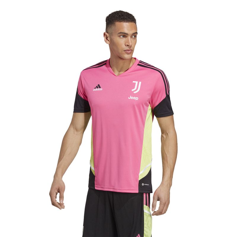 adidas Men s Juventus Condivo 22 Training Jersey HS7551 02