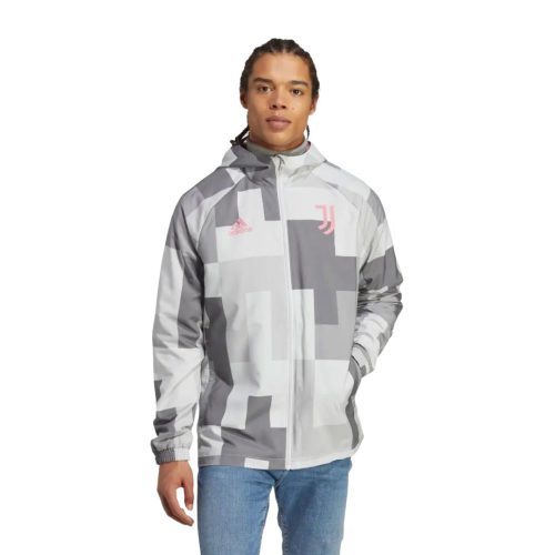 adidas Men s Juventus Graphic Windbreaker Jacket HS9800 05