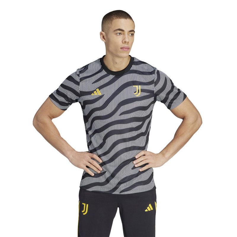 adidas Men s Juventus Pre Match Jersey HZ5033 02