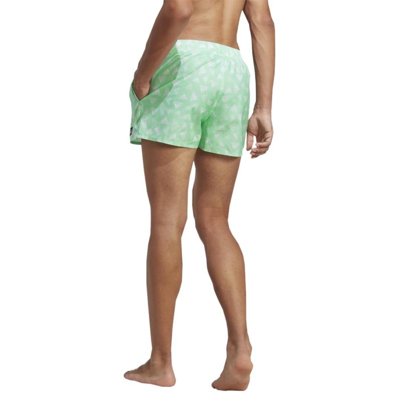 adidas Men s Logo Print CLX Swim Shorts HT4344 05