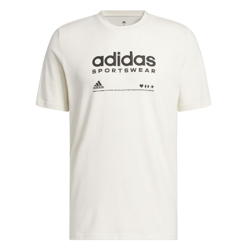 adidas Men s Lounge Graphic T Shirt HR3002 01