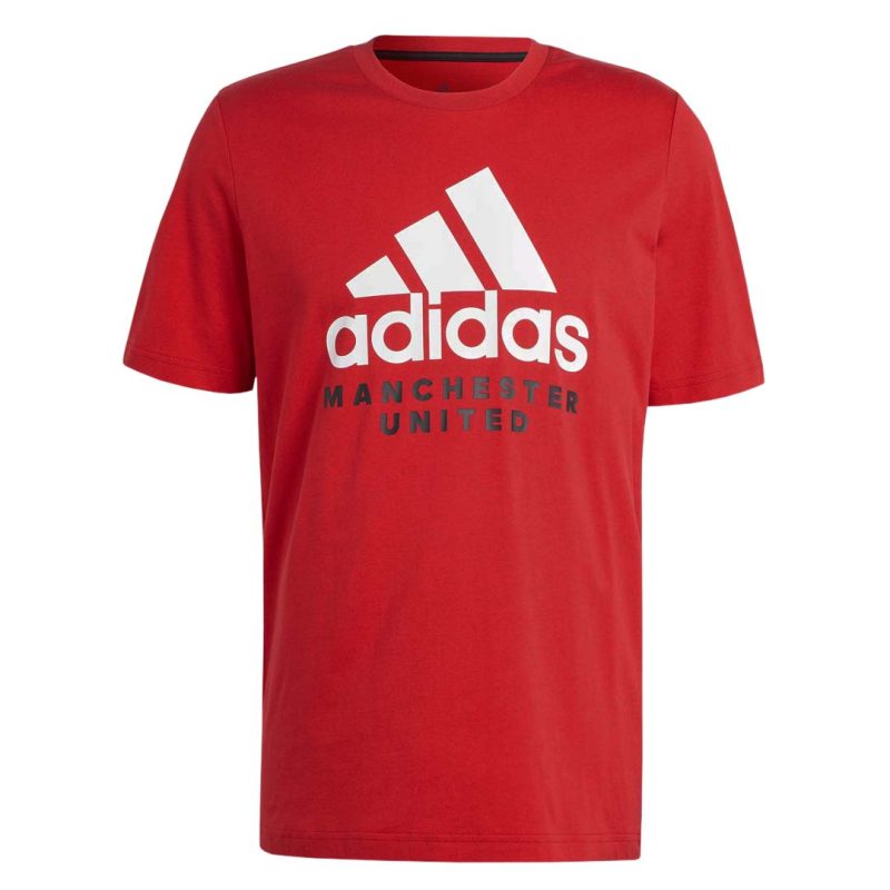 adidas Men s Manchester United DNA Graphic T Shirt IA8520 01