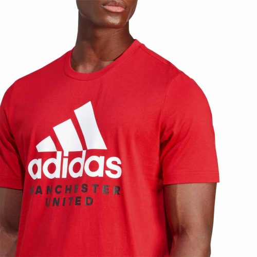 adidas Men s Manchester United DNA Graphic T Shirt IA8520 04