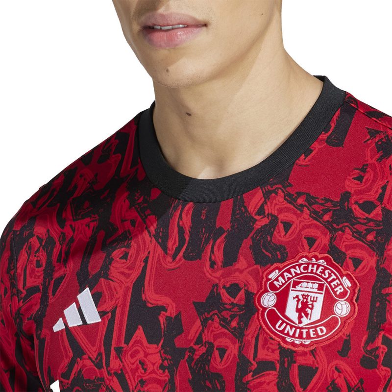 adidas Men s Manchester United Pre Match Jersey IA7242 07