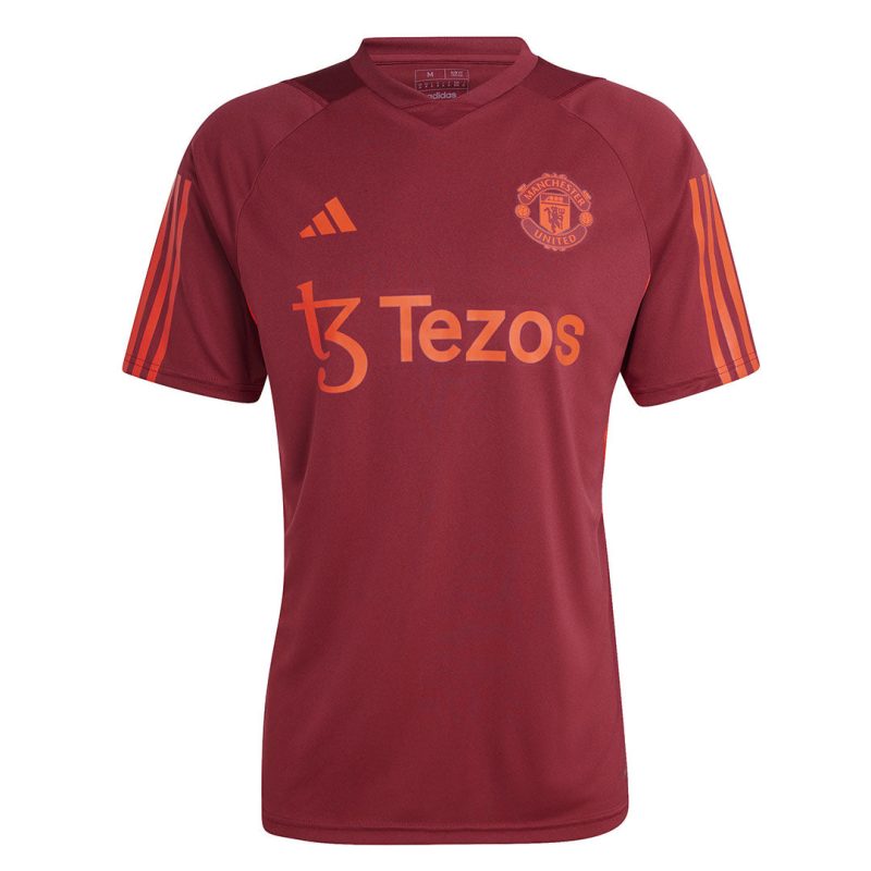 adidas Men s Manchester United Tiro 23 Training Jersey IA7245 01