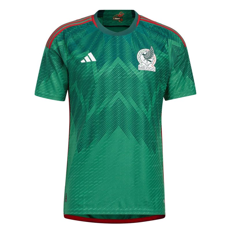 adidas Men s Mexico 22 23 Home Authentic Jersey HD6898 01