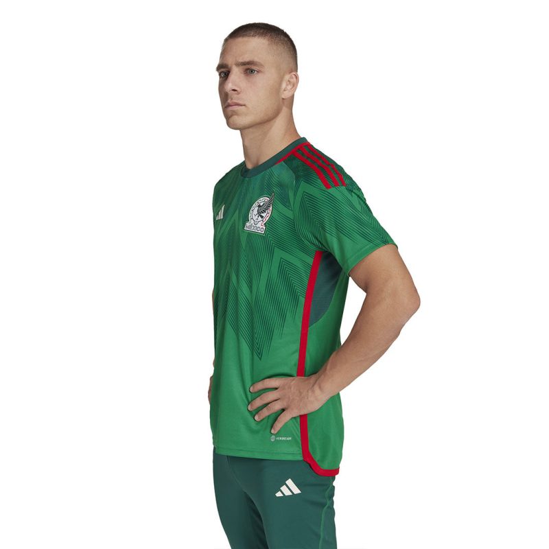 adidas Men s Mexico 22 Home Jersey HD6899 03