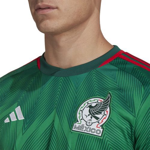 adidas Men s Mexico 22 Home Jersey HD6899 05