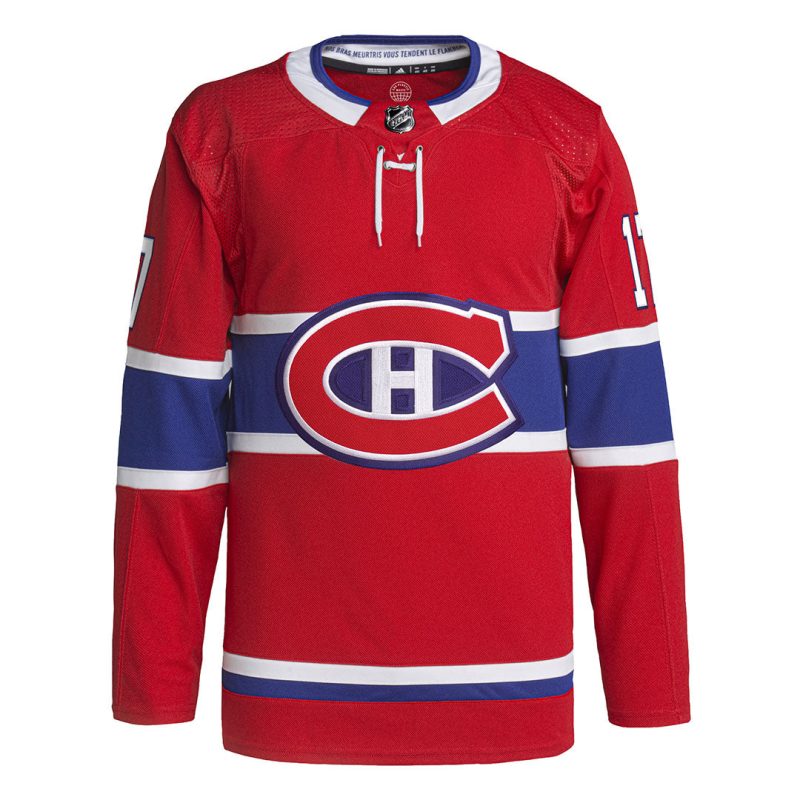 adidas Men s Montreal Canadiens Anderson Authentic Home Jersey H60124 01