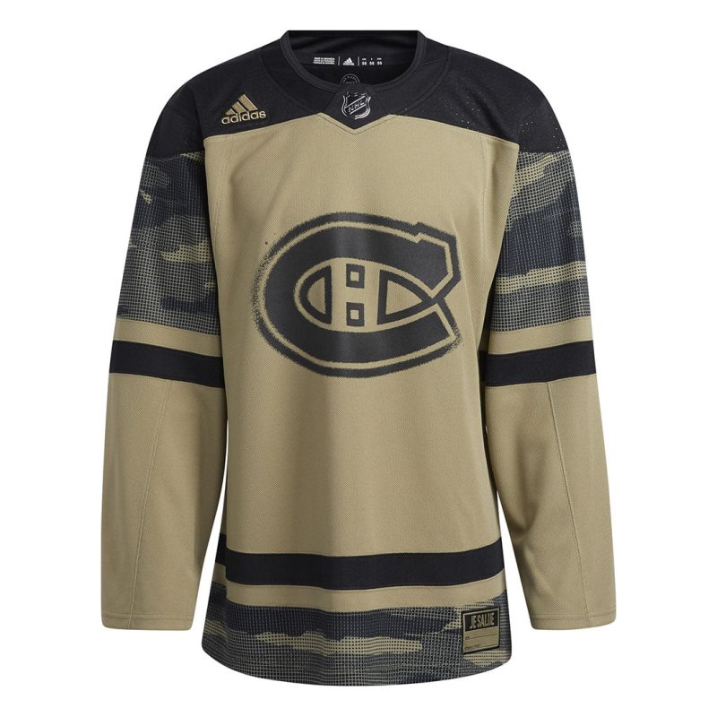 adidas Men s Montreal Canadiens Authentic Camo Jersey HB1763 01