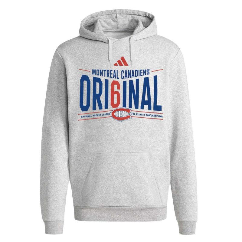 adidas Men s Montreal Canadiens Original Six Hoodie GA4875 1