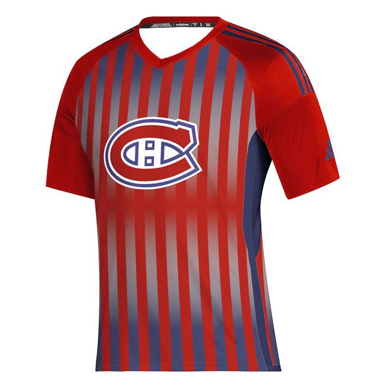 adidas Men s Montreal Canadiens Soccer T Shirt IP8085 01